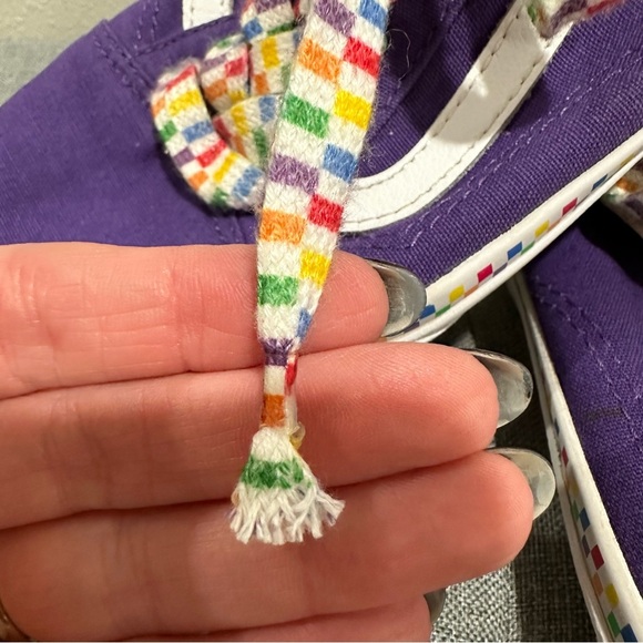 VANS Old Skool Rainbow Check Sneakers - Picture 5 of 10
